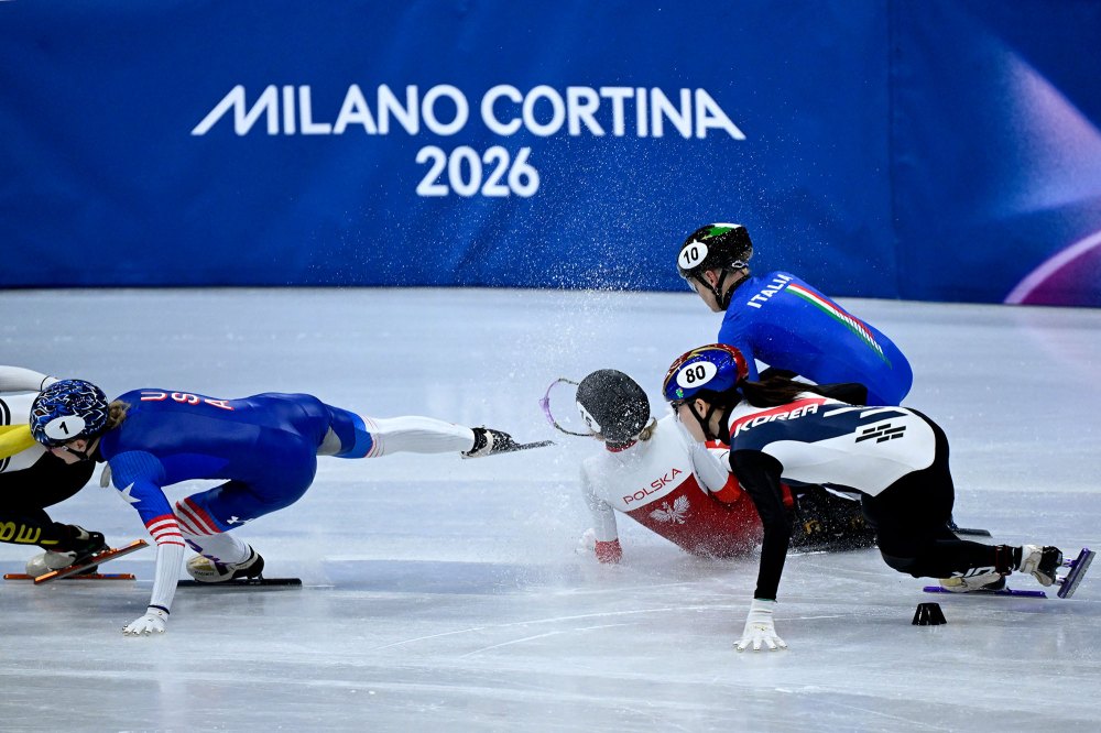 Olympic Speed Skater Cut in Face by Skate in Gnarly Scene at 2026 Games | Us Weekly