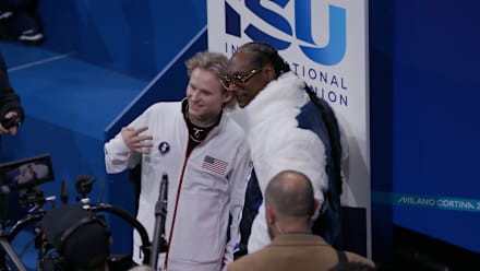 Ilia Malinin and Snoop Dogg: Figure skating masterclass at Winter Games 2026