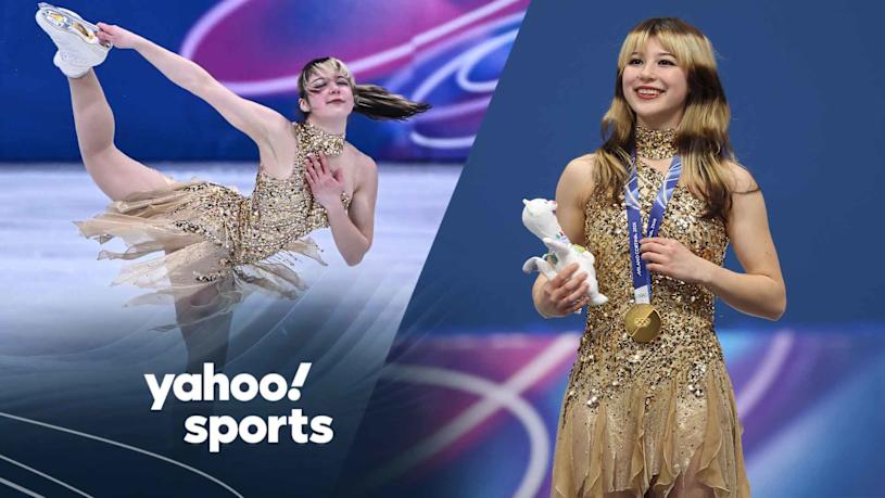 USA's Alysa Liu wins gold medal on 'amazing' free skate