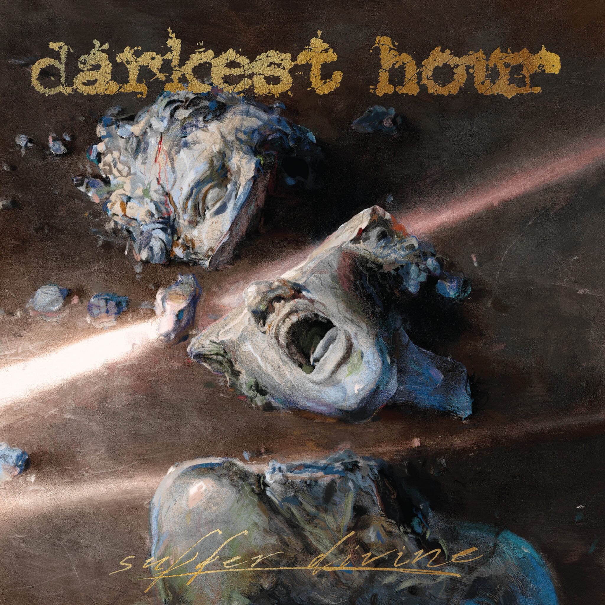 Cover artwork for Darkest Hour’s 2026 album Suffer Divine