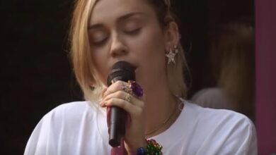 Miley Cyrus Gives “The First Time Ever I Saw Your Face” a Soulful Live Lounge Reading