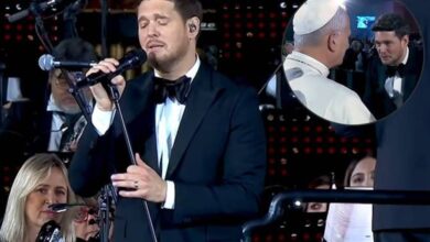 Michael Bublé Gives “Ave Maria” a Moving Vatican Concert Setting