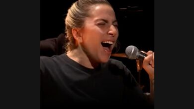 Lady Gaga Strips “Hold My Hand” Back at the 2023 Oscars