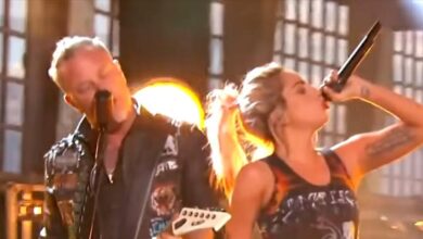 Lady Gaga and Metallica Bring ‘Moth Into Flame’ Together for the GRAMMYs