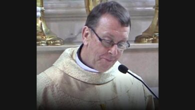 Father Ray Kelly Makes “Hallelujah” Part of Chris and Leah’s Wedding
