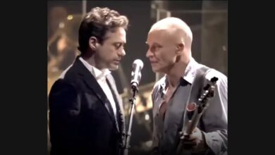 Robert Downey Jr. Shares “Driven to Tears” with Sting