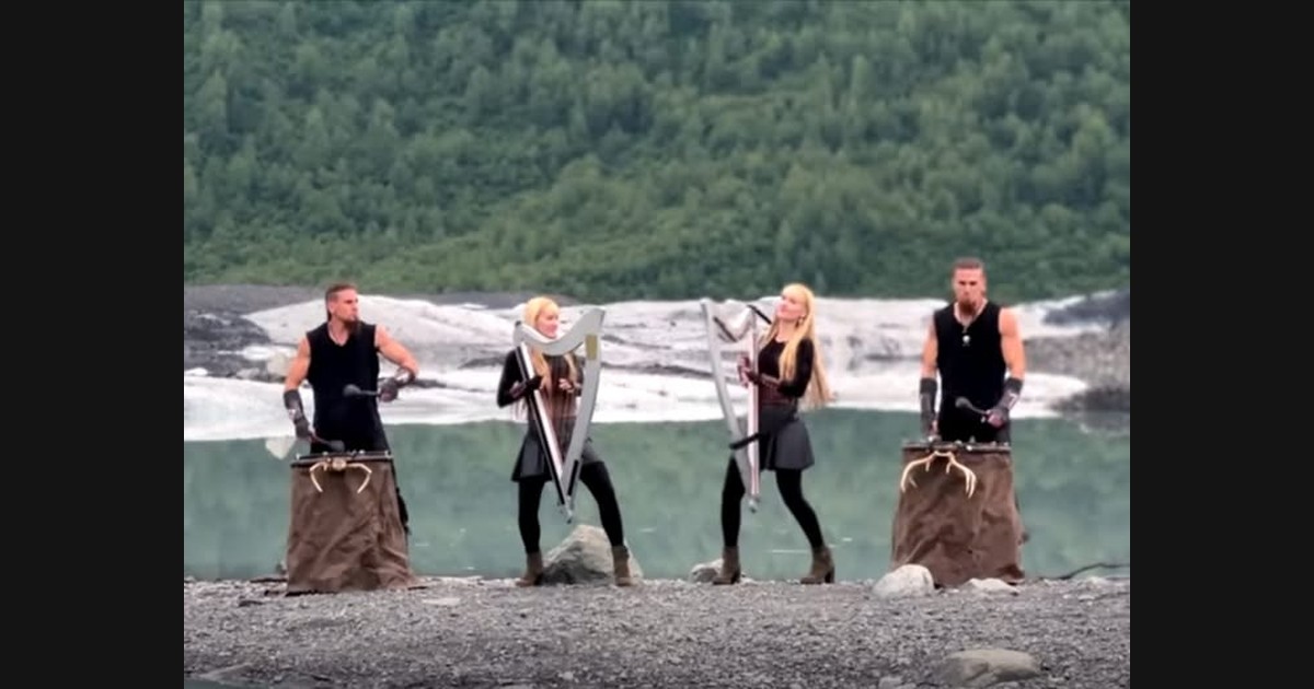 The Harp and Drum Dialogue in the Twins’ “Paint It Black” Cover
