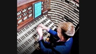 Josh Stafford Plays Queen’s “Bohemian Rhapsody” Across a Pipe Organ Console