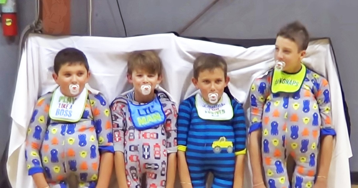Four Fifth Graders Turn a School Talent Show Into a Comic Puppet Dance