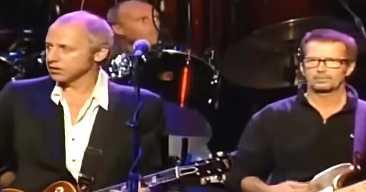 Mark Knopfler, Sting, Eric Clapton and Phil Collins Meet on ‘Money for Nothing’