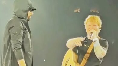 Eminem Joins Ed Sheeran for a Detroit Stadium Surprise