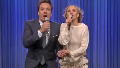 Kristen Bell and Jimmy Fallon Travel Through Disney Songs With Voice and Comedy
