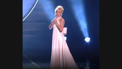 A Pink Gown Frames Gaga’s Royal Variety “Million Reasons”