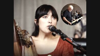 Romany’s Voice and David Gilmour’s Guitar Meet in Rehearsal