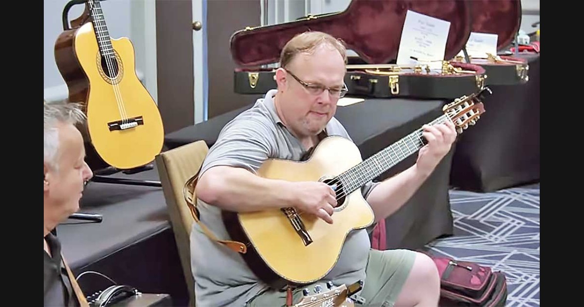 Richard Smith Brings Scott Joplin’s “The Entertainer” to Fingerstyle Guitar