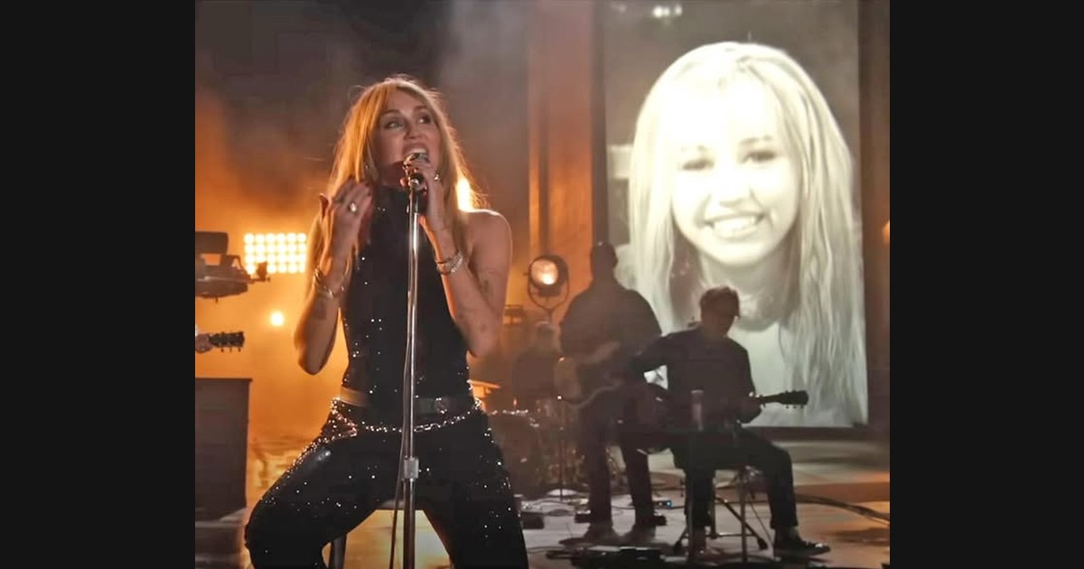 Miley Cyrus Revisits Her Earlier Self in “Younger You”