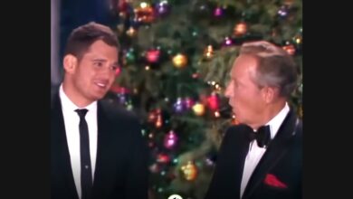 Michael Bublé Shares “White Christmas” with Bing Crosby Through Archive Footage