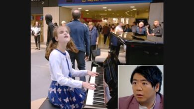 Lucy Plays Chopin at Leeds Station on The Piano