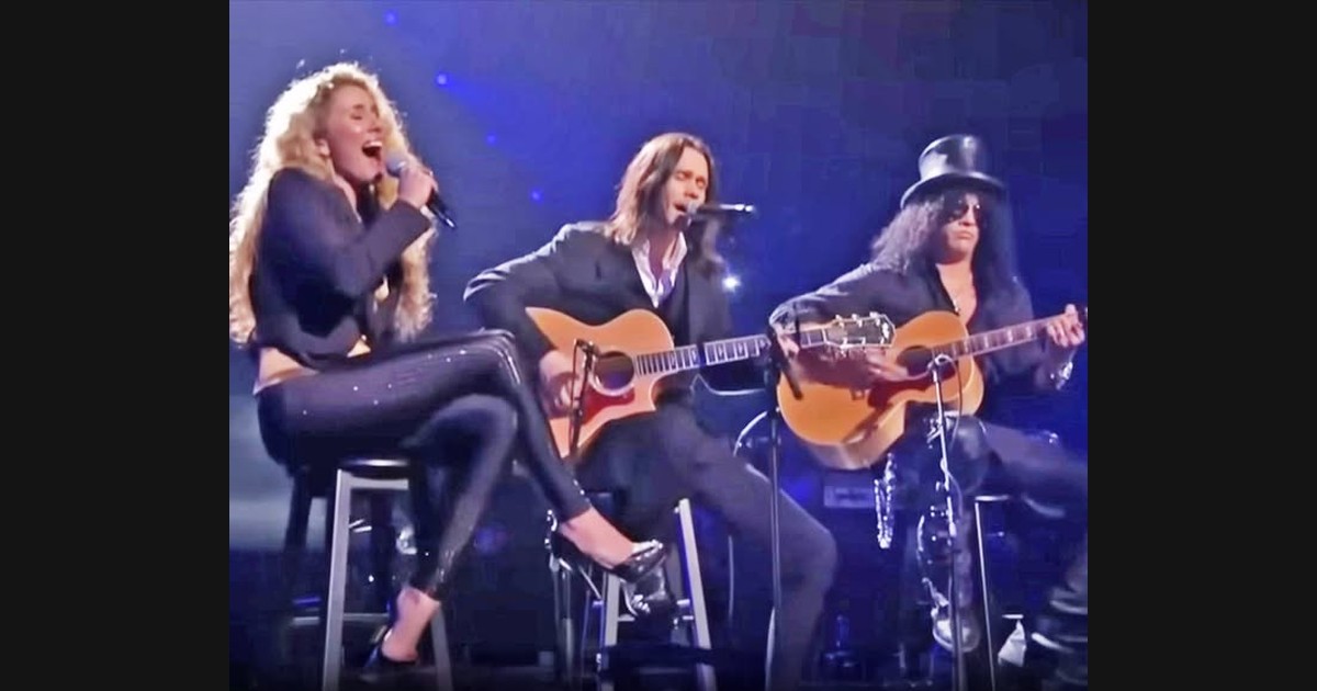 Haley Reinhart, Myles Kennedy, and Slash Share an Acoustic “Wild Horses”