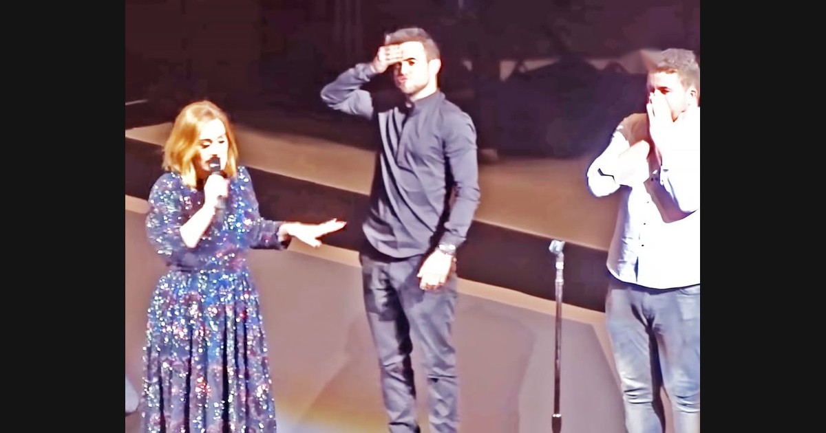 Glenn Murphy and Ronan Scolard Bring Their Adele Medley onto Her Stage