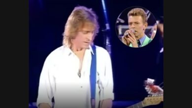 Bowie and Queen Bring “Heroes” to the Mercury Tribute Stage