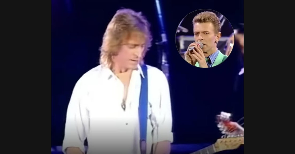 Bowie and Queen Bring “Heroes” to the Mercury Tribute Stage