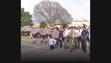 PNBHS Students Share Their School Haka at Tamatea’s Funeral