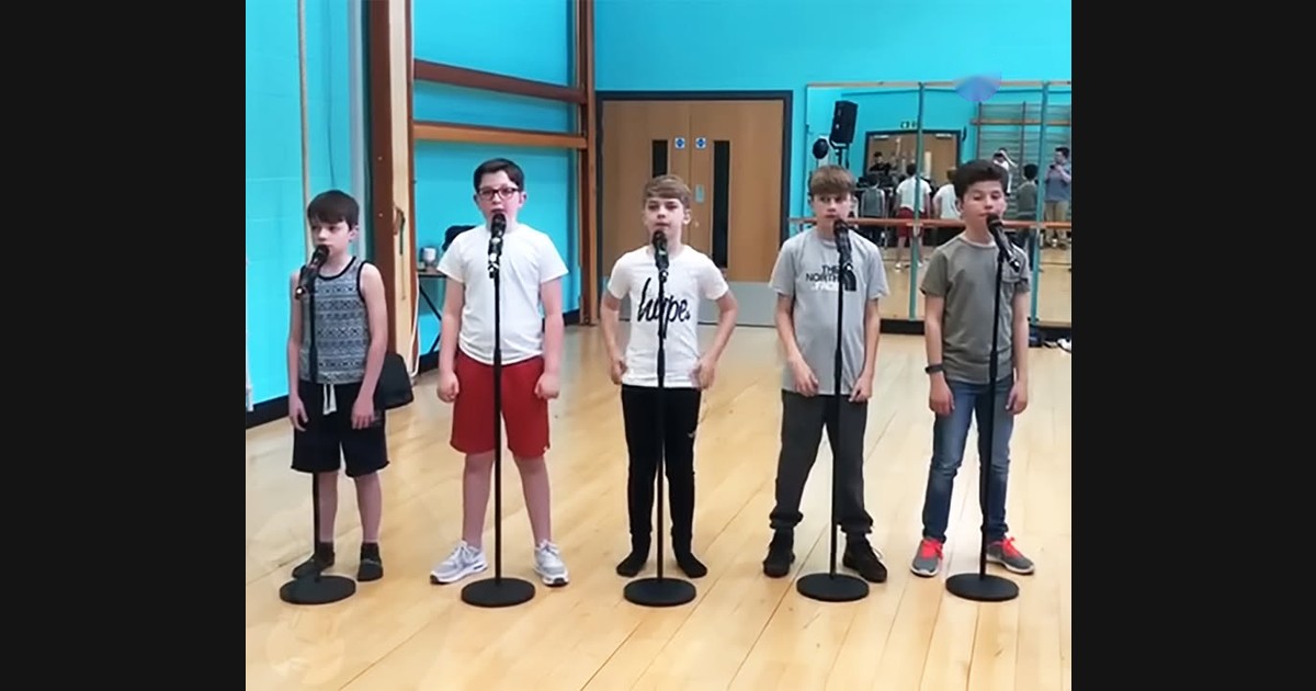 Bring It North Shape “A Million Dreams” in a Rehearsal Room