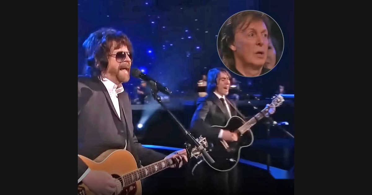 Lynne, Harrison and Walsh Share the Musical Lines of “Something”