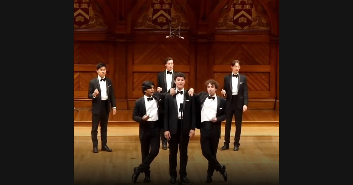 Harvard Krokodiloes Bring “I Wanna Be Like You” to Sanders Theatre