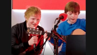 Rafa and Ed Sheeran Share “Thinking Out Loud” in Heart’s Studio
