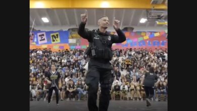 Officer Ryan Tillman’s Farewell Becomes a School Gym Dance