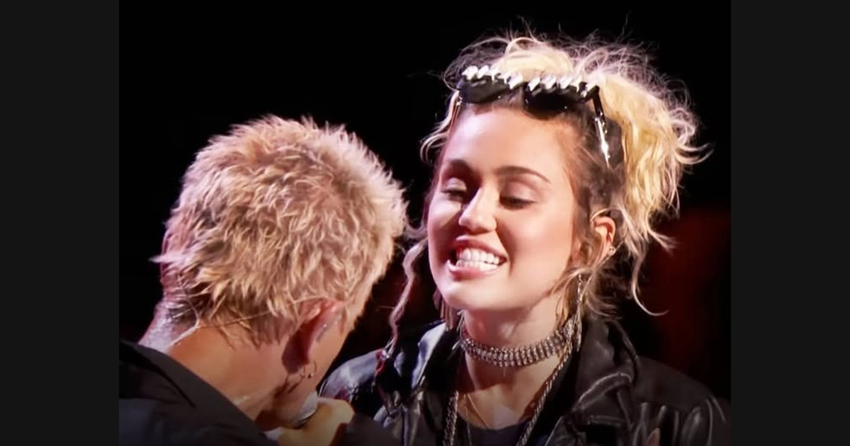 Miley Cyrus and Billy Idol Share “Rebel Yell” at iHeartRadio