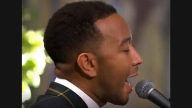 John Legend Sings “Redemption Song” at the Nobel Ceremony