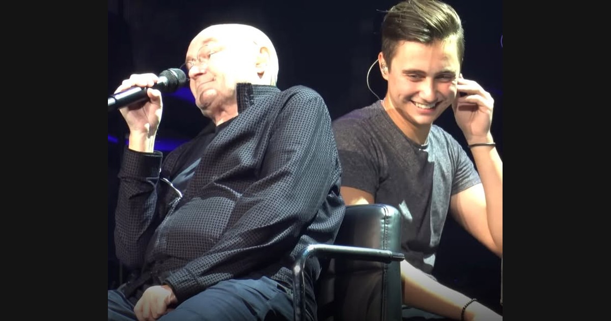 Phil and Nic Collins Share “You Know What I Mean” in Houston