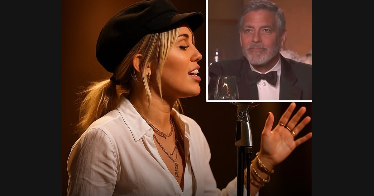 Miley Cyrus Sings “Man of Constant Sorrow” at Clooney’s Tribute
