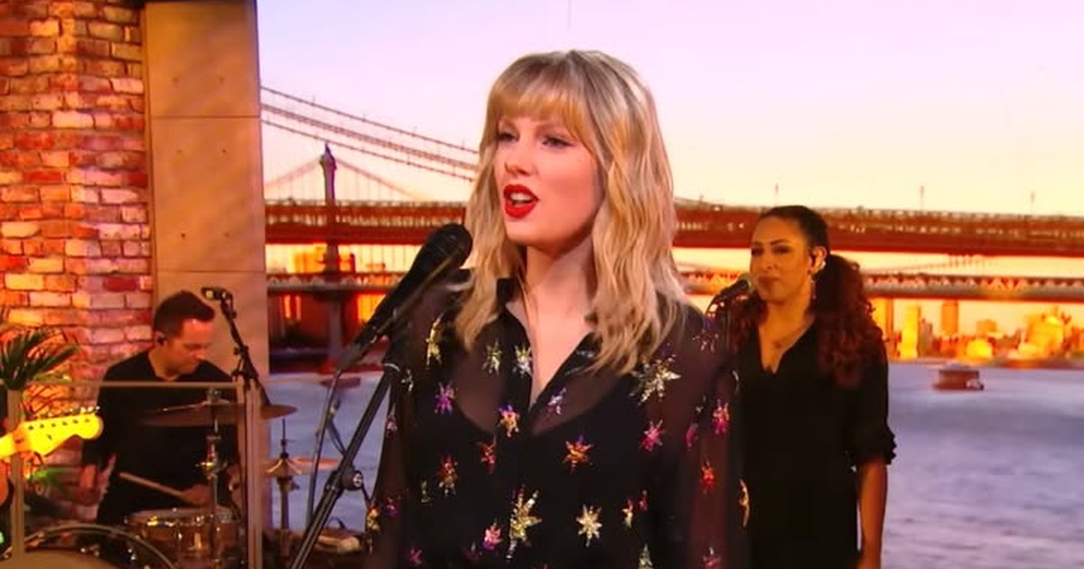 Taylor Swift Reimagines Phil Collins’ “Can’t Stop Loving You” in the Live Lounge