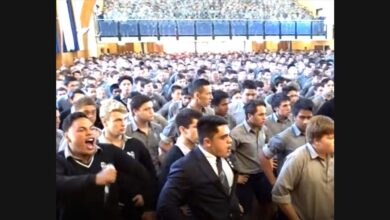 A Farewell Assembly Haka Honours Guidance Counsellor John Adams