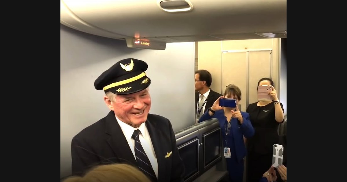 A Student Choir Sings “Viva la Vida” for a Retiring Pilot