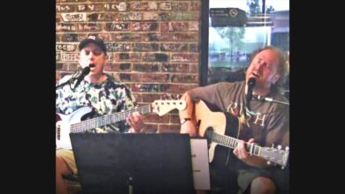 Mike Massé and Jeff Hall Perform “Africa” at the Pie Pizzeria