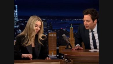 Amanda Seyfried Plays Dulcimer for “California” on The Tonight Show