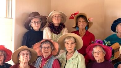 Santa Fe Raging Grannies Turn a Familiar Folk Melody Into “House of the Epstein Crimes”