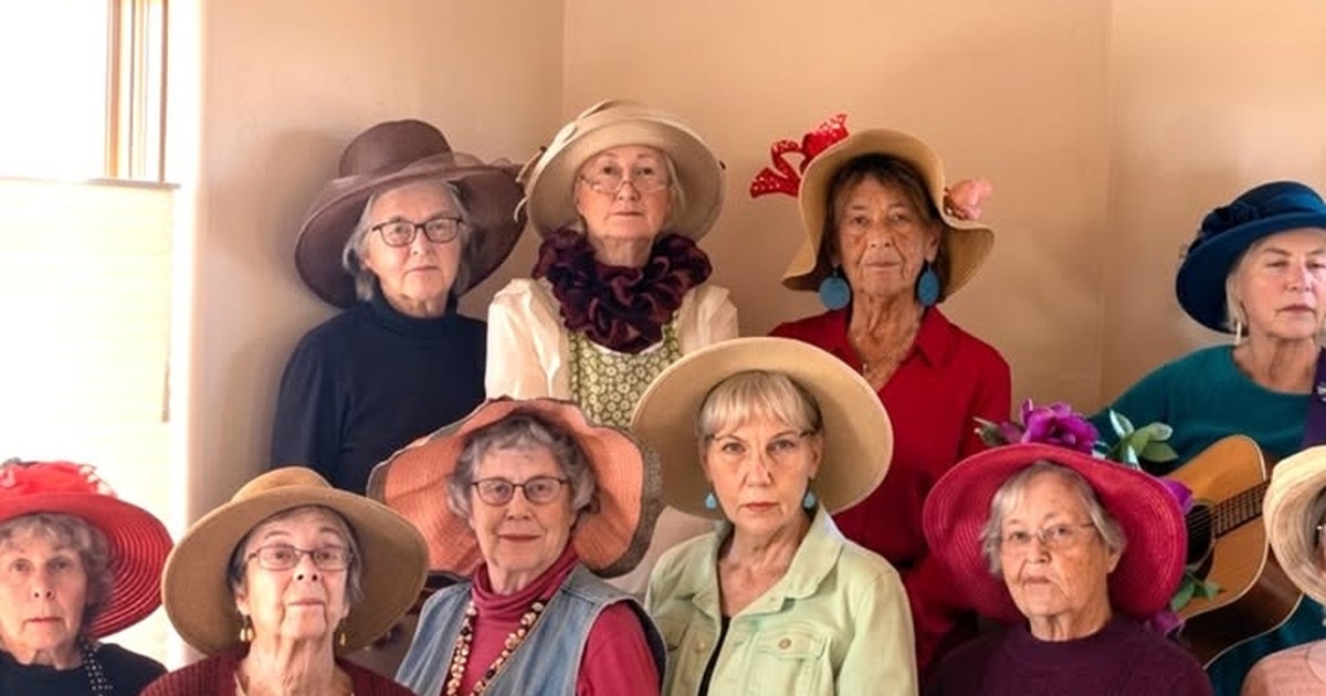 Santa Fe Raging Grannies Turn a Familiar Folk Melody Into “House of the Epstein Crimes”