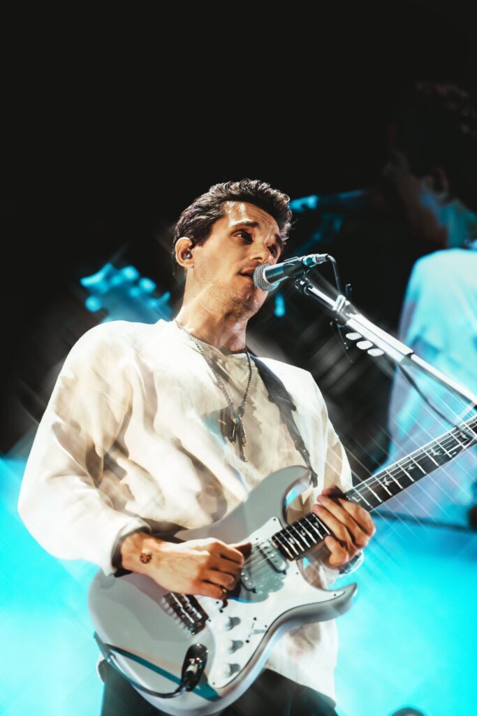 John Mayer performing in 2019. Christian Sarkine / Thatcommonkid, CC BY-SA 4.0; display crops