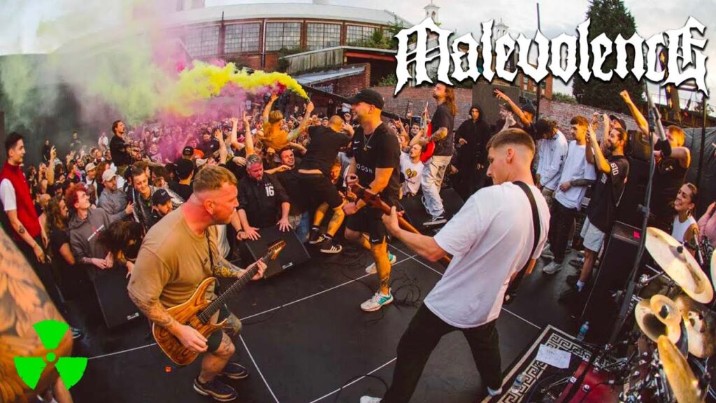 Malevolence — official video image for ‘On Broken Glass’