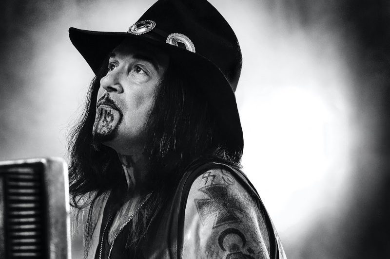 Ministry frontman Al Jourgensen in a September 2026 promotional portrait by Derick Smith