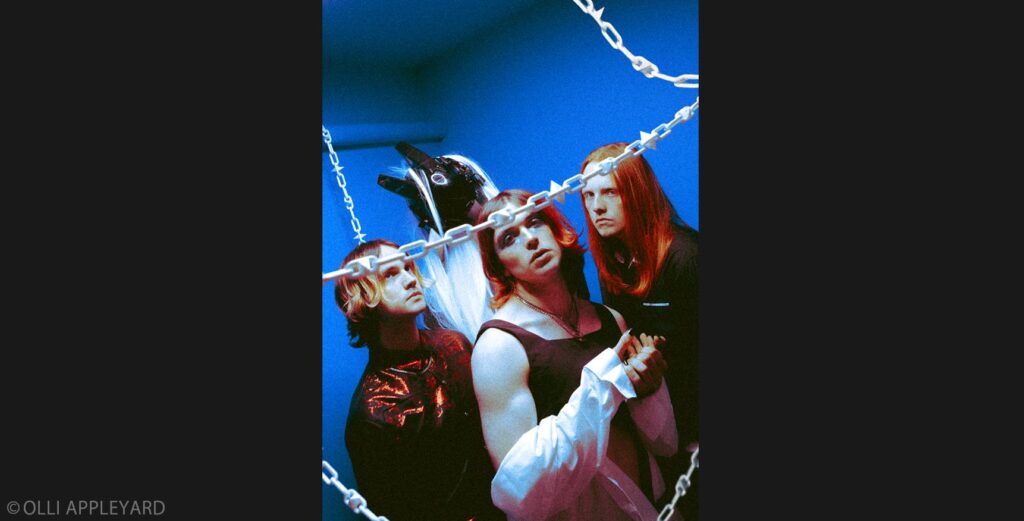 Static Dress in an archive promotional group portrait