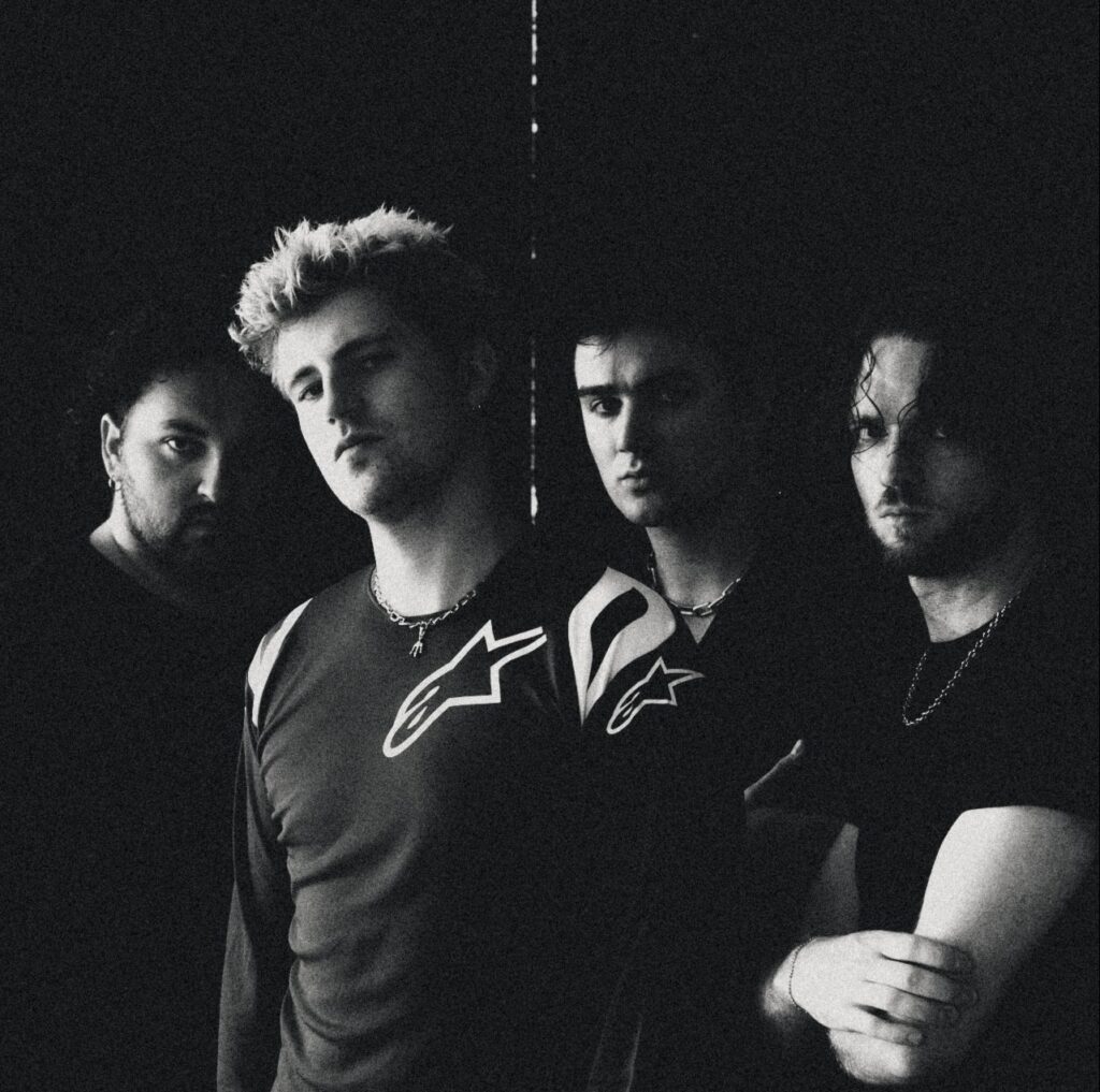 Thornhill in an official band photograph by Jon Pisani